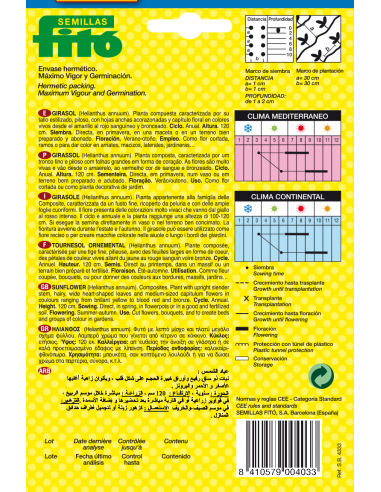 Girasol Ornamental (10 g)